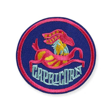 Load image into Gallery viewer, Zodiac CAPRICORN Iron on Patch,Sew On, Embroidered Patches