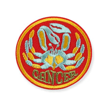 Load image into Gallery viewer, Zodiac CANCER Iron on Patch,Sew On, Embroidered Patches