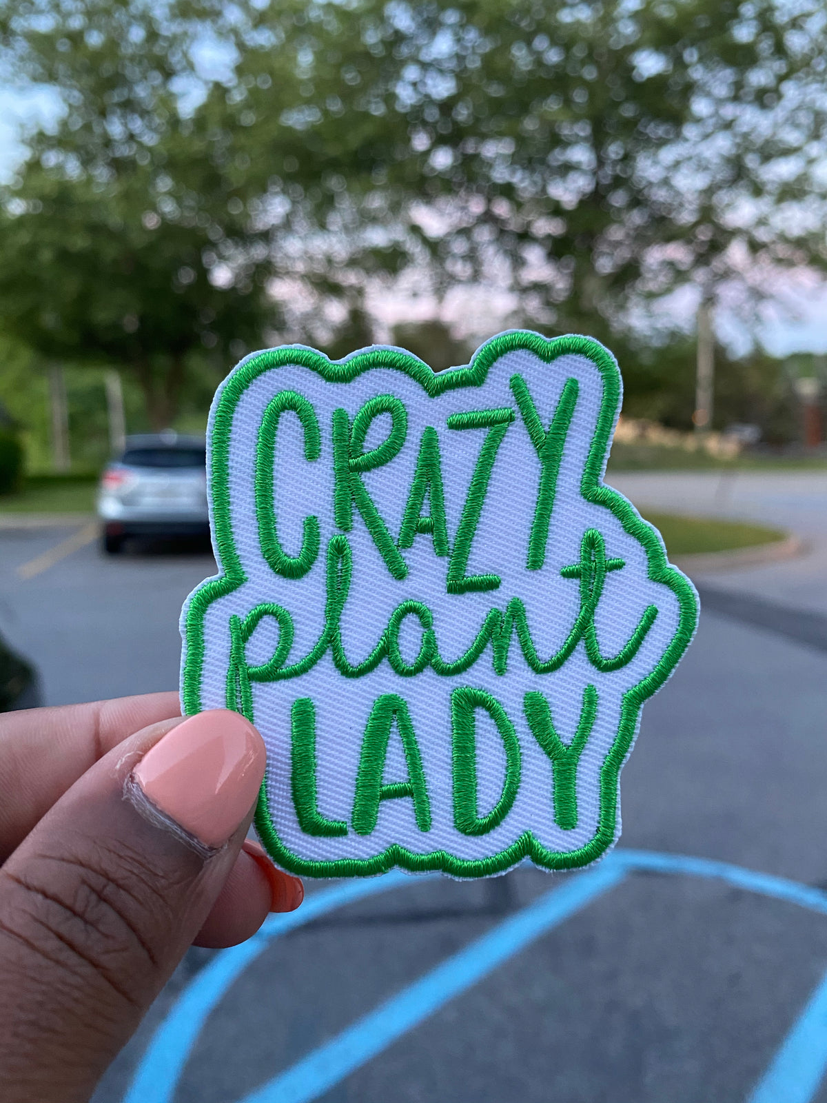 Crazy Plant Lady |Iron On Patch|Sew On Patch