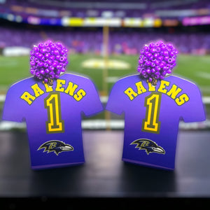 SuperBowl Jersey Earrings