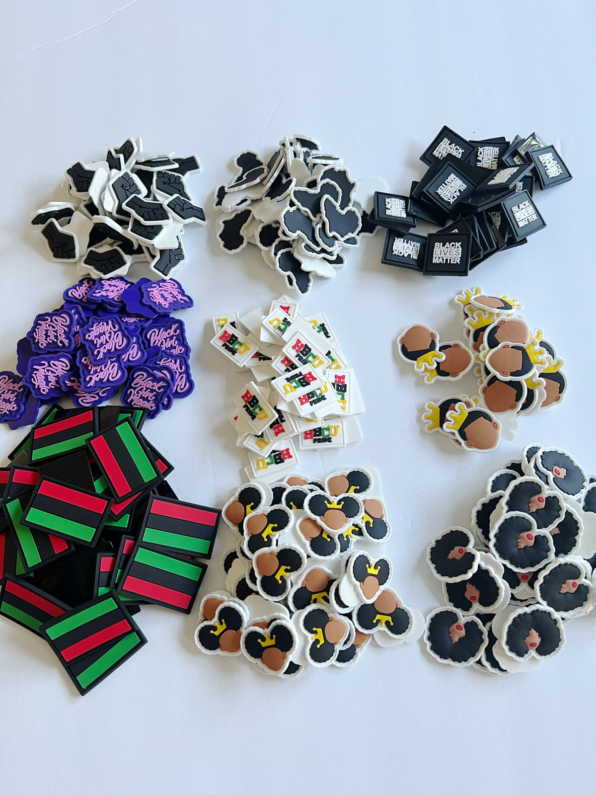 Representation Matters Rubber Shoe Charms