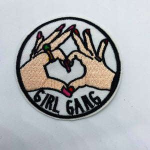 Girl Gang Iron on Patch,Sew On, Embroidered Patches