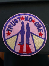 Load image into Gallery viewer, Trust No One -Iron on Patch,Sew On, Embroidered Patches
