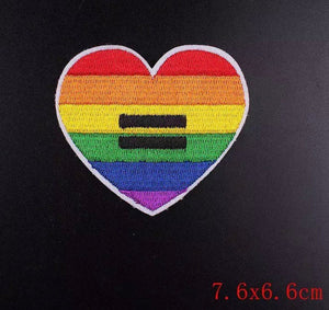 We Are Equal- Iron on Patch,Sew On, Embroidered Patches