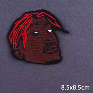 California Rapper Love- Iron on Patch,Sew On, Embroidered Patches