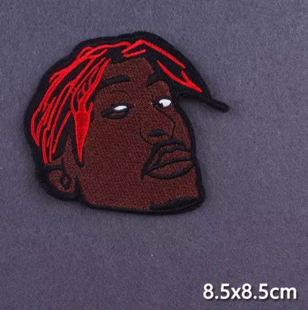 California Rapper Love- Iron on Patch,Sew On, Embroidered Patches