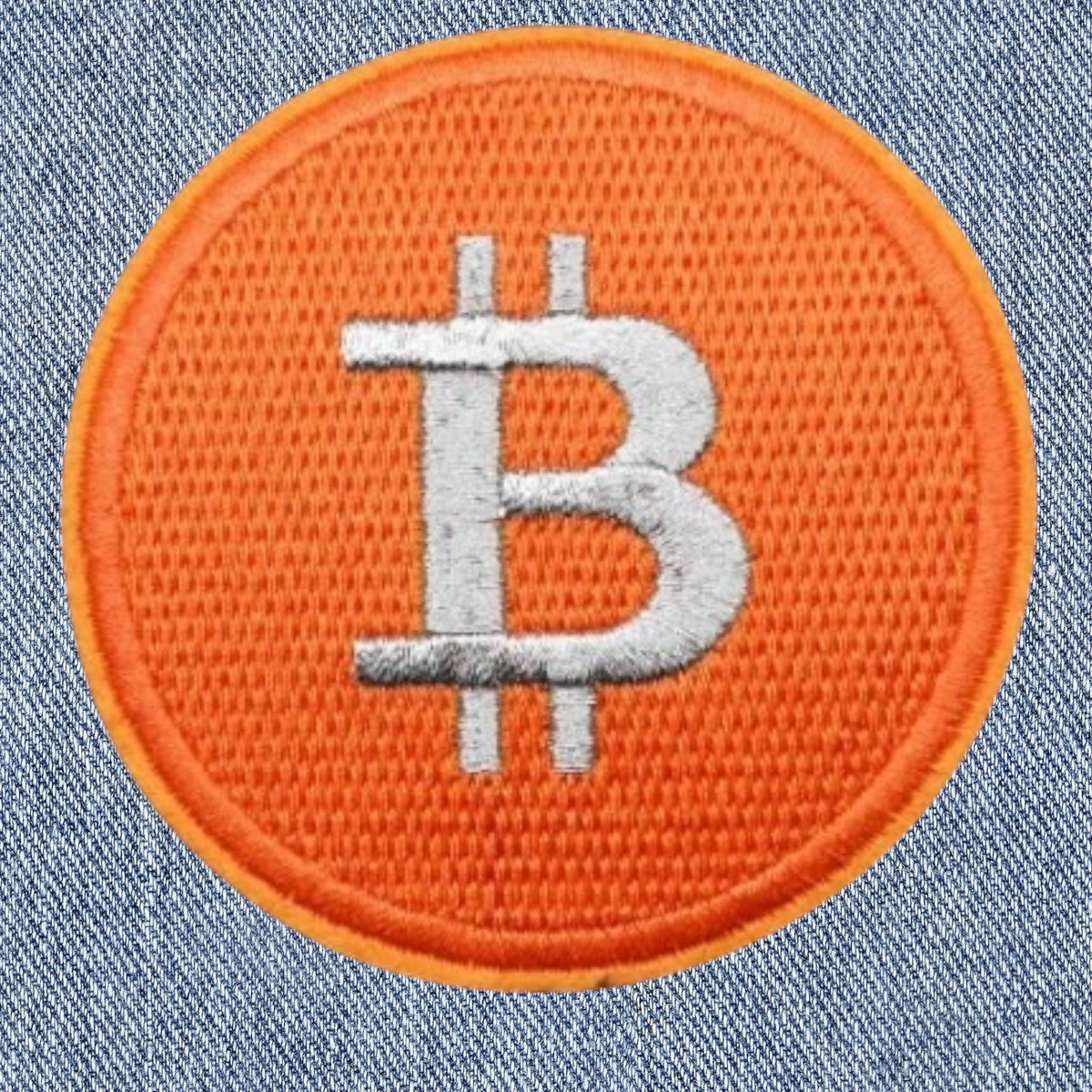 Bitcoin, Iron on Patch,Sew On, Embroidered Patches