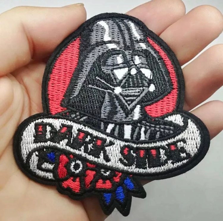 Dark Side, Iron on Patch,Sew On, Embroidered Patches