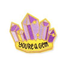 Load image into Gallery viewer, You’re a Gem ,Iron on Patch,Sew On, Embroidered Patches
