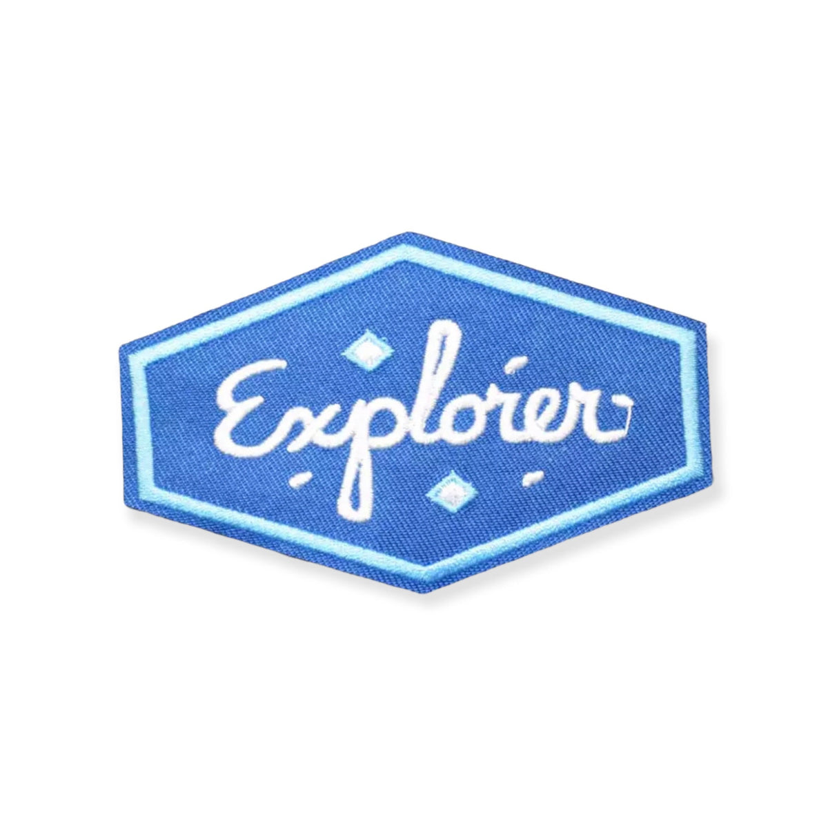 Explorer, Iron Patch, Sew On, Embroidered Patch