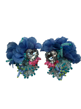 Load image into Gallery viewer, Hand embroidered earrings
