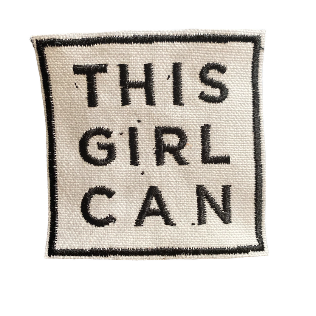 This Girl Can|Iron On Patch|Sew On Patch