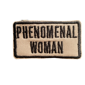 Phenomenal Woman|Iron On Patch|Sew On Patch