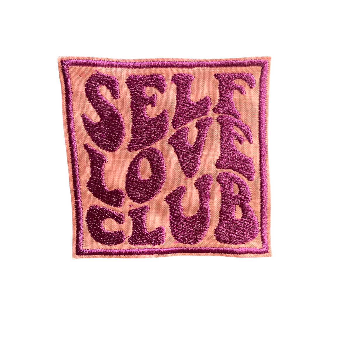 Self Love Club|Iron On Patch|Sew On Patch