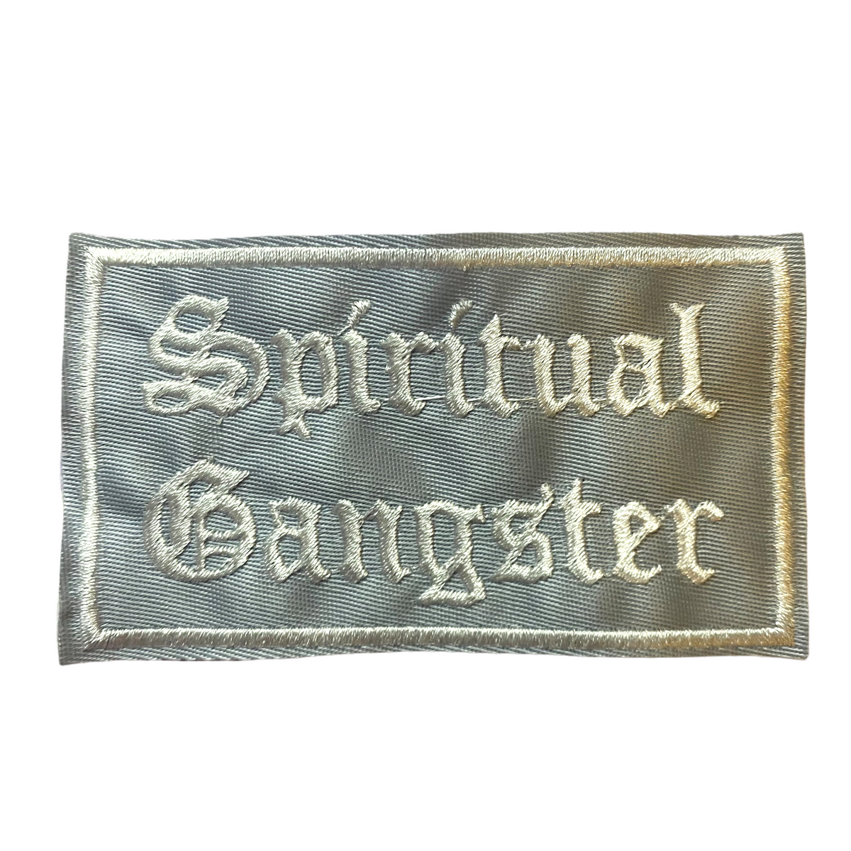 Spiritual Gangster |Iron On Patch|Sew On Patch