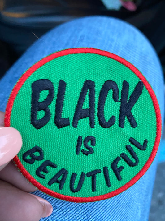 Black Is Beautiful |Iron On Patch|Sew On Patch
