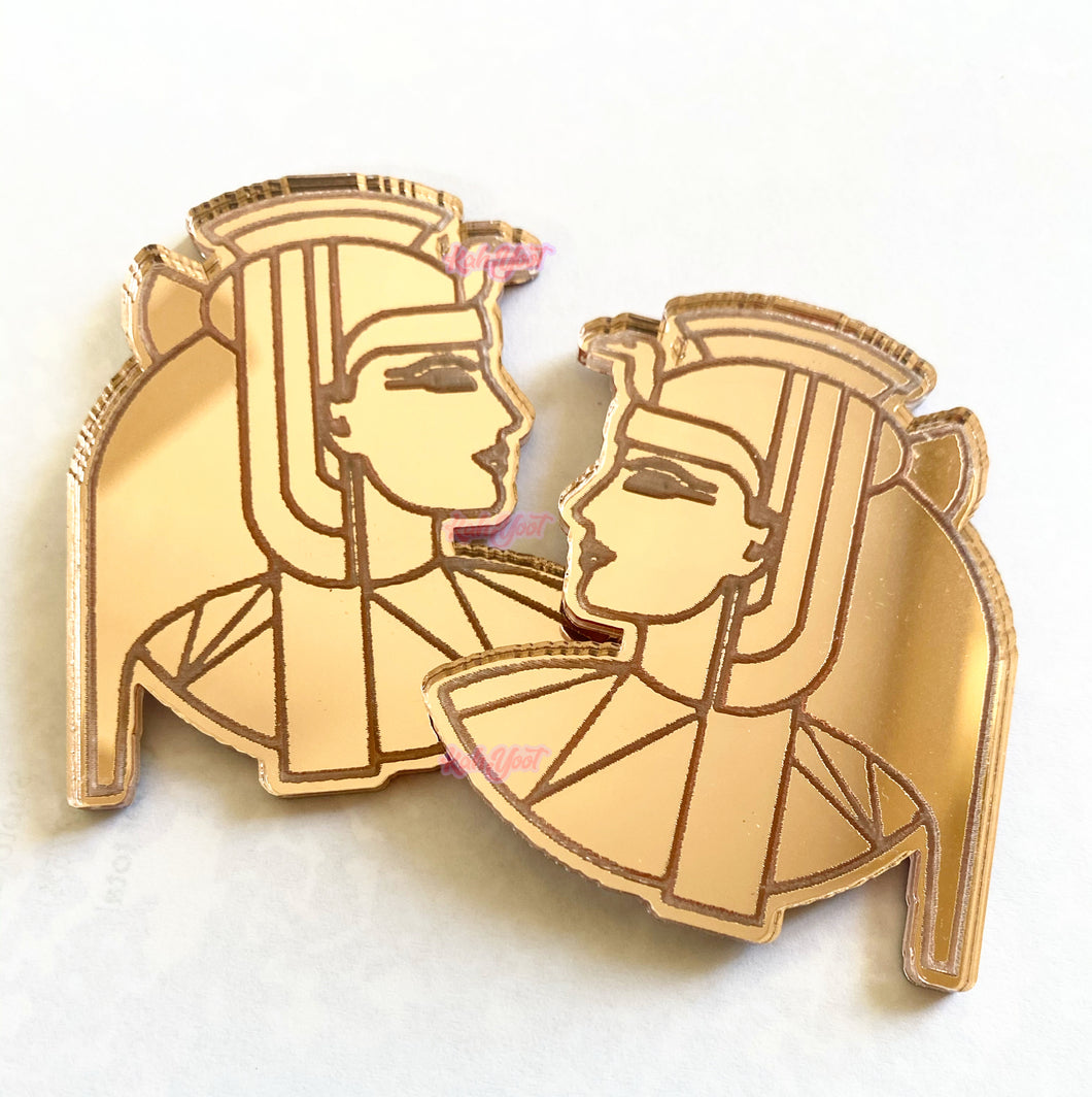 Patra, Cleopatra Inspired, Statement Earrings