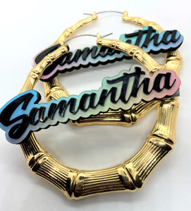 Bamboo Earrings 