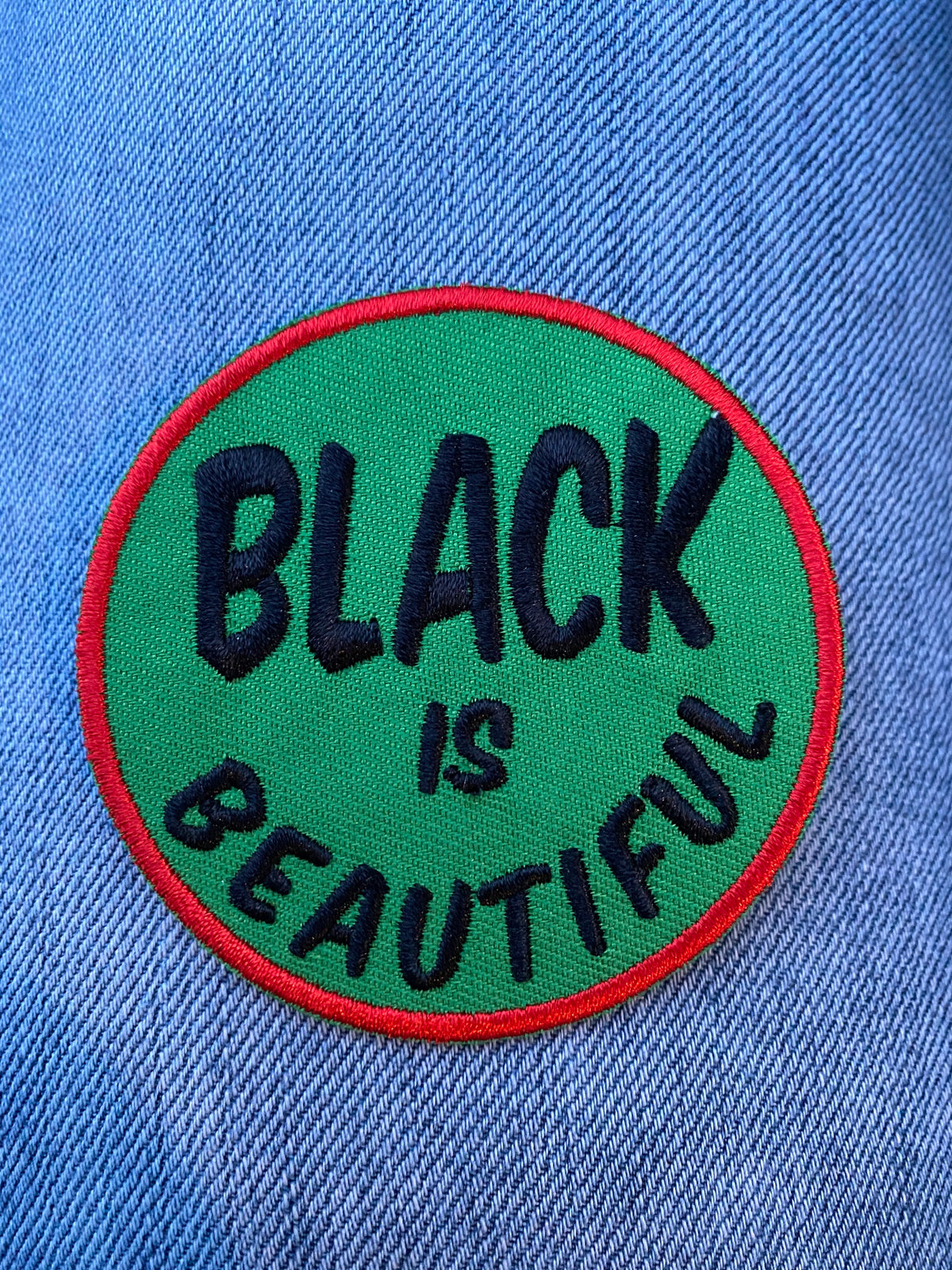 Black Is Beautiful |Iron On Patch|Sew On Patch